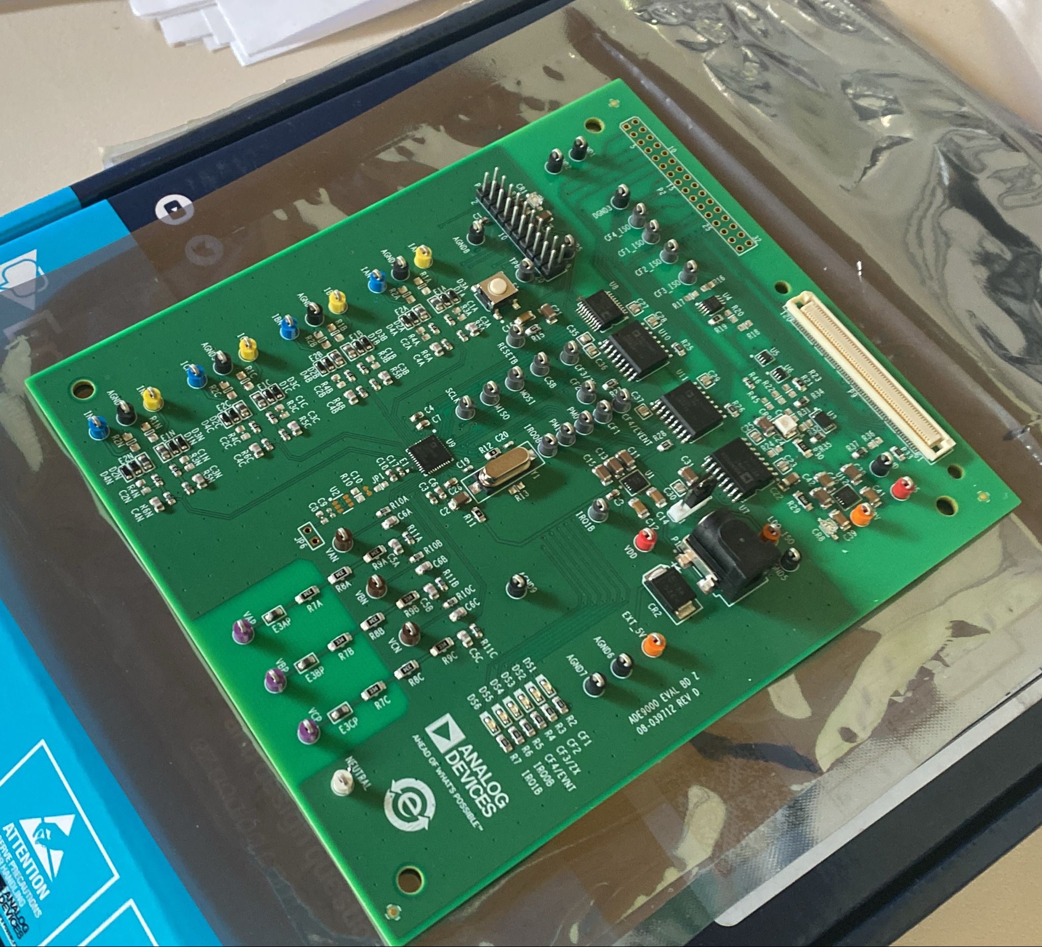 High-Precision Polyphase Energy Measurement System Using ADE9000