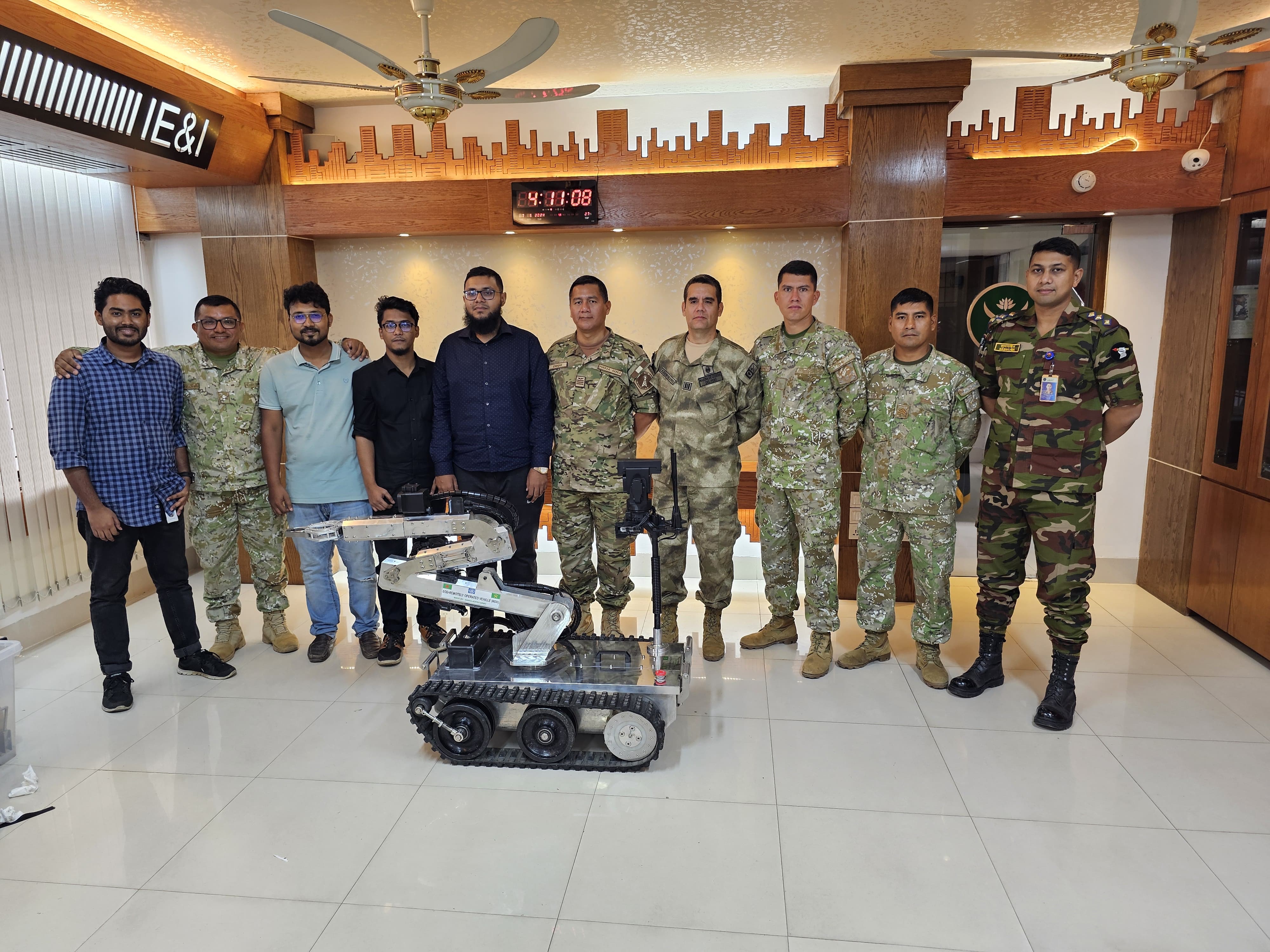 ROV unit prepared for international deployment