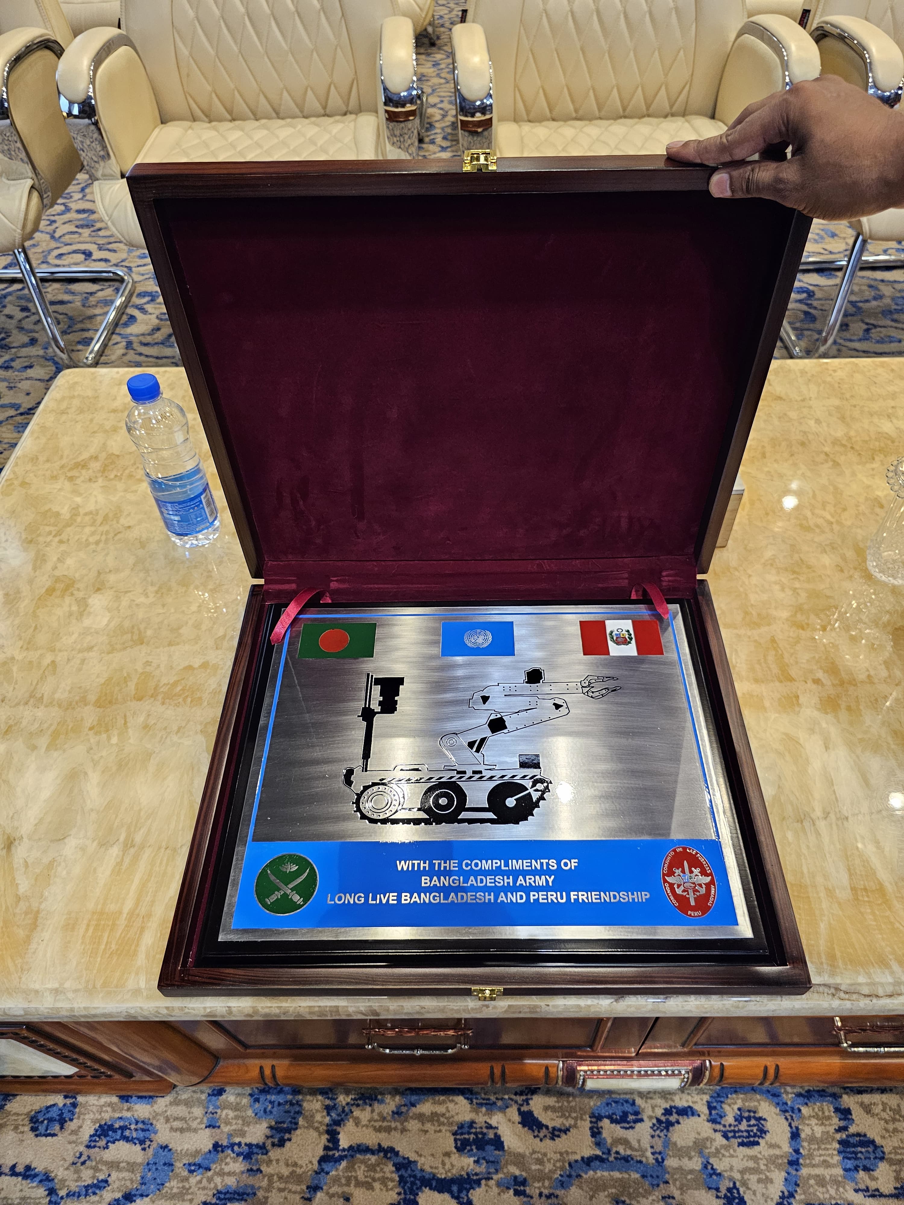 Recognition for the EOD ROV programme